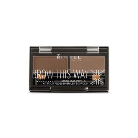 Rimmel Brow This Way Eyebrow Sculpting Kit - Medium Brown