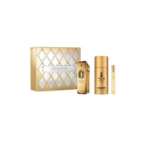 Set Paco Rabanne Million Gold Eau De Parfum Intense For Him -