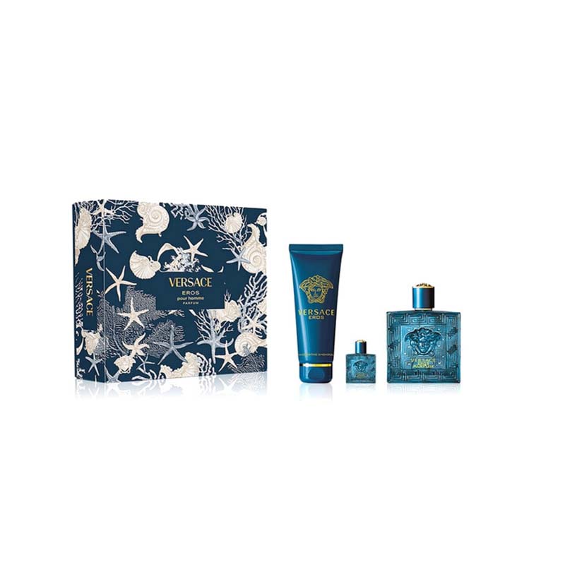Versace Set Versace Eros Pour Homme Parfum